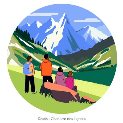 Au-delà des sommets : en exil, sur la Mer de Glace