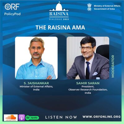 Democracy-Self-Reliance-Global Order || In conversation with S.Jaishankar at Raisina 2022 ||