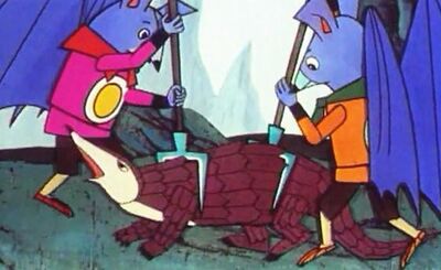 308 “爷爷，爷爷，穿山甲兄弟被人吃了！”