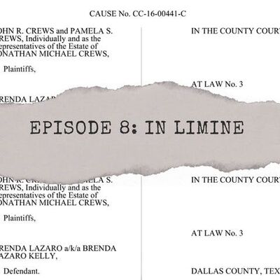JONATHAN CREWS CASE TRIAL: In Limine