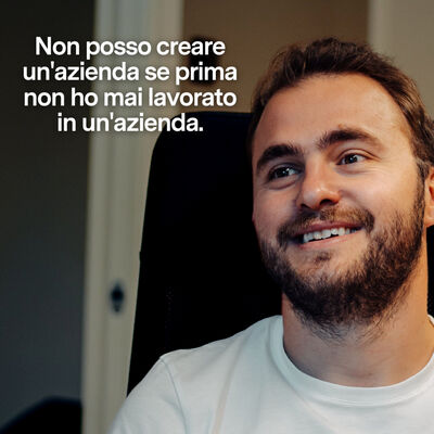 Non posso creare un'azienda se prima non ho mai lavorato in un'azienda