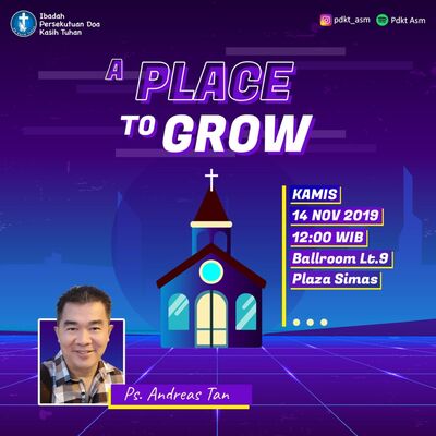 A PLACE TO GROW