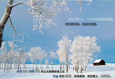冬天来了     作者：碑林路人        朗诵：一剑