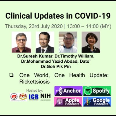 One World, One Health Update: Rickettsiosis