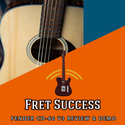 Fender CD-60 V3 Dreadnought Acoustic 2021 Review & Demo