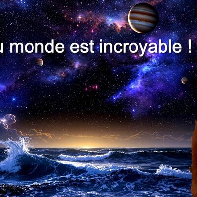 Michel Ribes Ce soir Le nouveau monde est incroyable.
