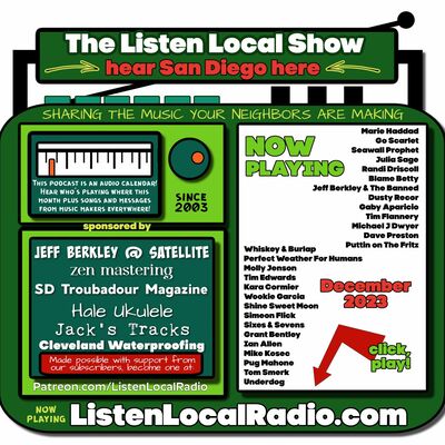 DECEMBER 2023 Listen Local Show