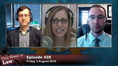 TWiL 428: Just The Fax Line, Ma'am - Facial recognition confidence levels, patenting the Blockchain, future plans to crack down on Big Tech.