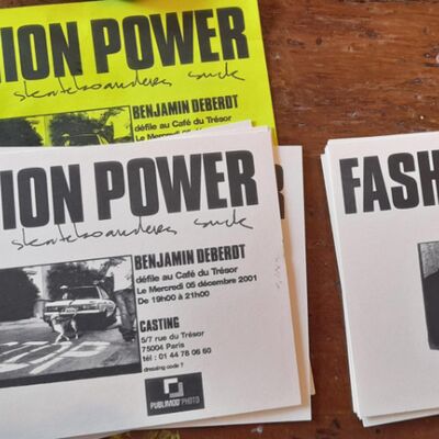 FASHION POWER, la mixtape de l'exposition de Benjamin Deberdt / 2001