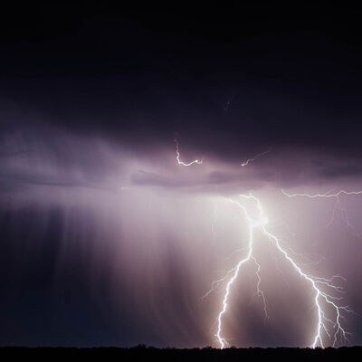 Just ask series; why does it thunder and lightning ?
