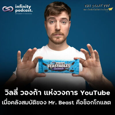 วิลลี่ วองก้า แห่งวงการ YouTube เมื่อคลังสมบัติของ Mr. Beast คือช็อกโกแลต | StartYup EP.242