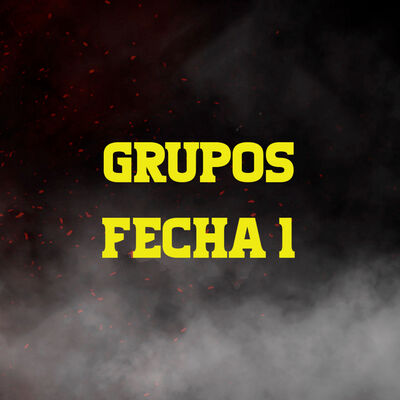 Fecha 1 Grupos 2021