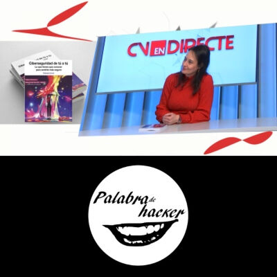 Mi libro "Ciberseguridad de tú a tú". Entrevista en CV en Directe - LevanteTV