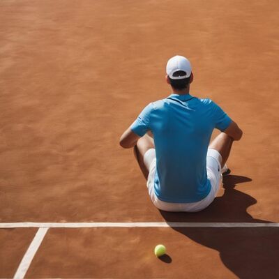 Omgaan met jezelf op de tennisbaan