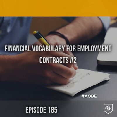 Financial vocabulary for employment contracts #2