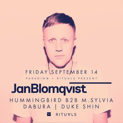 Episode 42 - Duke Shin LIVE 9.14.18 (Jan Blomqvist @ Loft TBA)