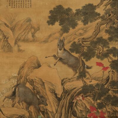 # 329 一幅複製畫賣2.3億？！郎世寧《青羊圖》的羅生門