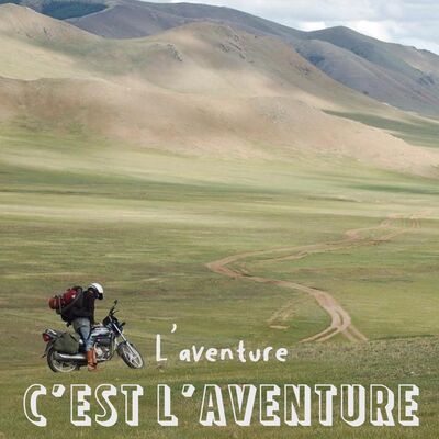 #1 En moto à travers les steppes mongoles - Basile