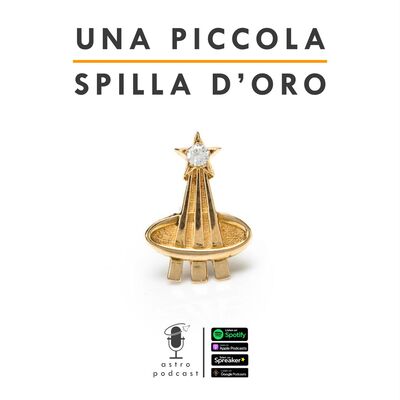 Una piccola spilla d'oro