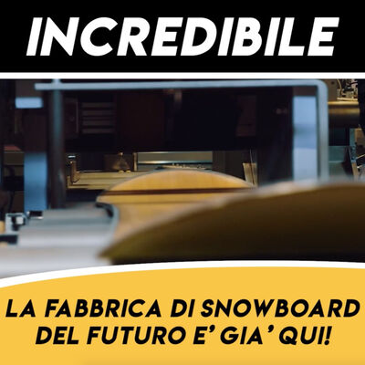 La fabbrica di Snowboard piu’ tecnologica al mondo: The Mothership