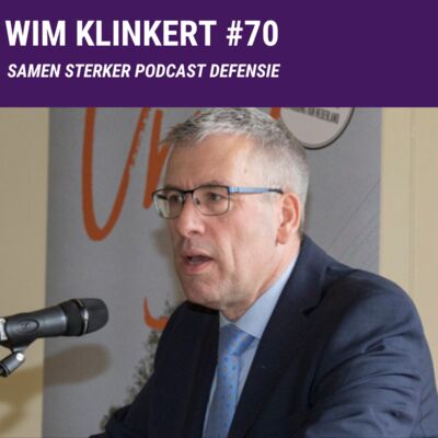 Wim Klinkert #70: Prof. hoogleraar militaire geschiedenis. "Vanaf de eerste wereldoorlog MOET Defensie leunen op de technologische kennis uit de civiele wereld".