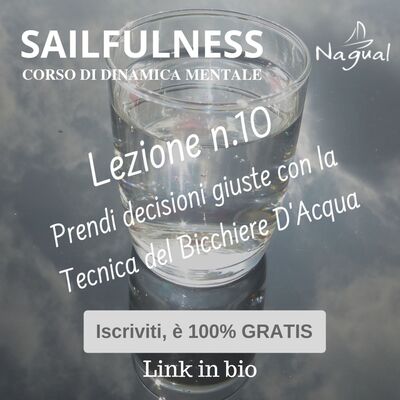 23 - SF10 | Prendi una decisione importante con la Tecnica del Bicchiere d'Acqua