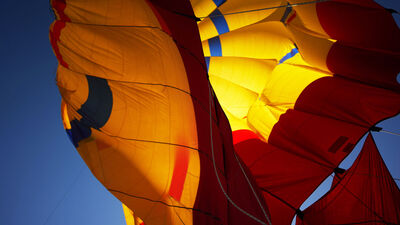 Hot Air Balloon Ride - with a Sony Infrared Camera