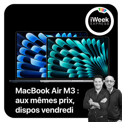 Les MacBook Pro M3 13“ et 15“ disponibles vendredi