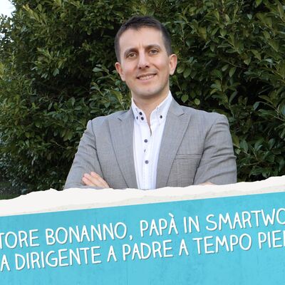 Salvatore Bonanno, papà in smartworking