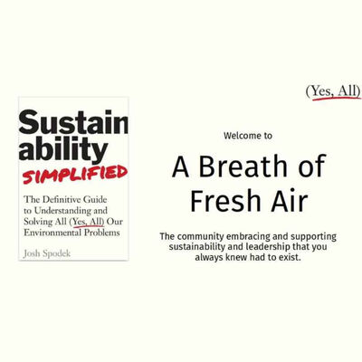 813: A Course in Sustainability Leadership: Quick Introduction: Welcome to the Sustainability Simplified community