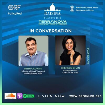 In Conversation with Nitin Gadkari at Raisina 2022