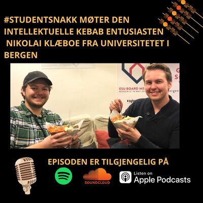 Studentsnakk møter den intellektuelle kebabentusiasten Nikolai Klæboe fra Universitetet i Bergen