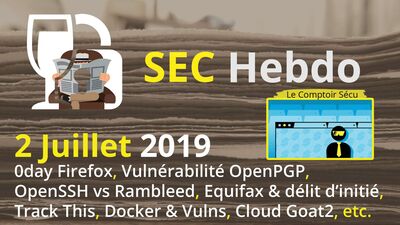 [SECHebdo] 02 Juillet 2019