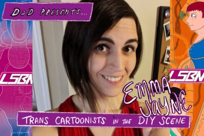 Drawing a Dialogue Presents, Episode 4: Emma Jayne (Trans Cartoonists in the DIY Scene #1)