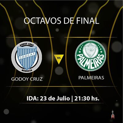 GODOY CRUZ - PALMEIRAS [OCTAVOS: IDA]