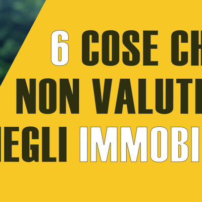 6 Fatti sull'immobiliare che non conosci