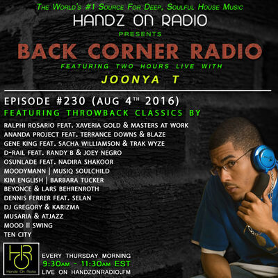 BACK CORNER RADIO [EPISODE #230] #ThrowBackThursday [AUG 4. 2016]