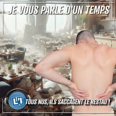 TOUT NUS, LES JEUNES SACCAGENT LE RESTAU ET PARTENT SANS PAYER !