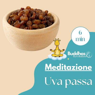 Uva passa: mindful eating per bambini