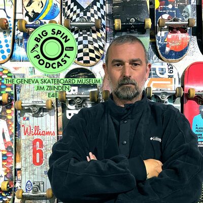 THE GENEVA SKATEBOARD MUSEUM & JiM ZBINDEN : anecdotes, histoires & dévouement