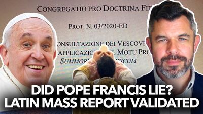 1230: Did Pope Francis Lie? Latin Mass Report VALIDATED – Dr. Taylor Marshall