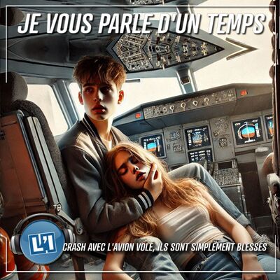 LES ADOS SE CRASHENT AVEC L'AVION VOLÉ MAIS SONT SIMPLEMENT BLESSÉS !