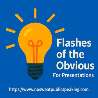 Flashes of the Obvious