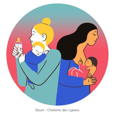 Chère maman qui allaite