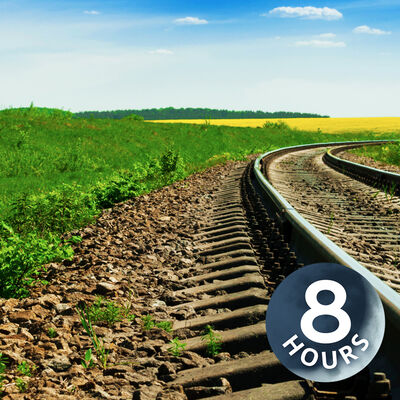 Son de train pour dormir | Bruit blanc (8 heures)