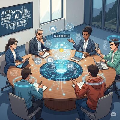  #140. AI圆桌闲聊 - 大模型如何改变我们的生活和工作 