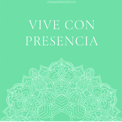 MEDITACIÓN BREVE GUIADA · "Vive con PRESENCIA"