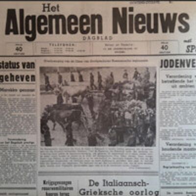 219. De krant van 6 november 1940