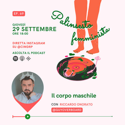 Palinsesto femminista | 69 - Il corpo maschile (con Riccardo Onorato)