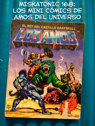 Miskatonic 168 - Los Mini Comics de Amos del Universo